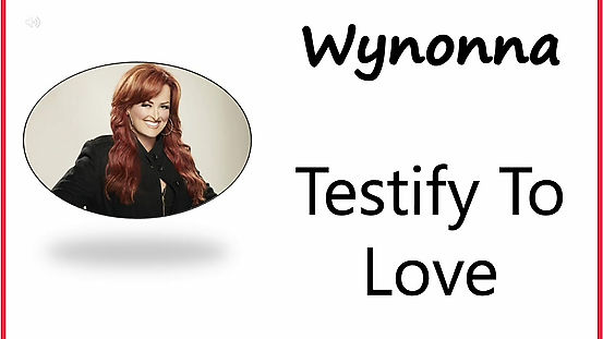 Wynonna - Testify to Love